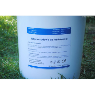 wapno sodowane do nurkowania z indykatorem, keg 20 kg, wapno do nurkowania 2